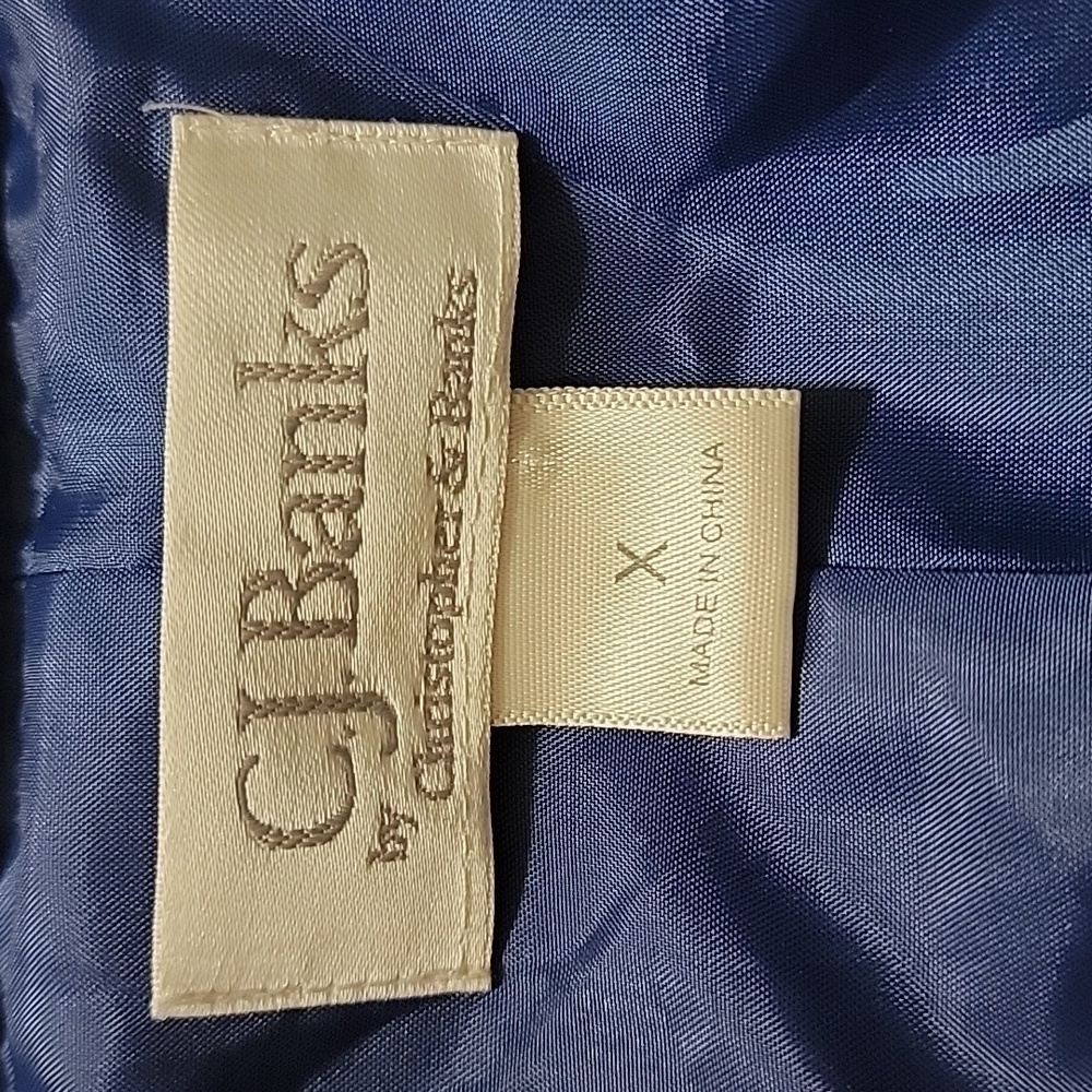 Women's C.J. Banks Blazer, Blue, Size X, Pre-Owned - Picture 6 of 9